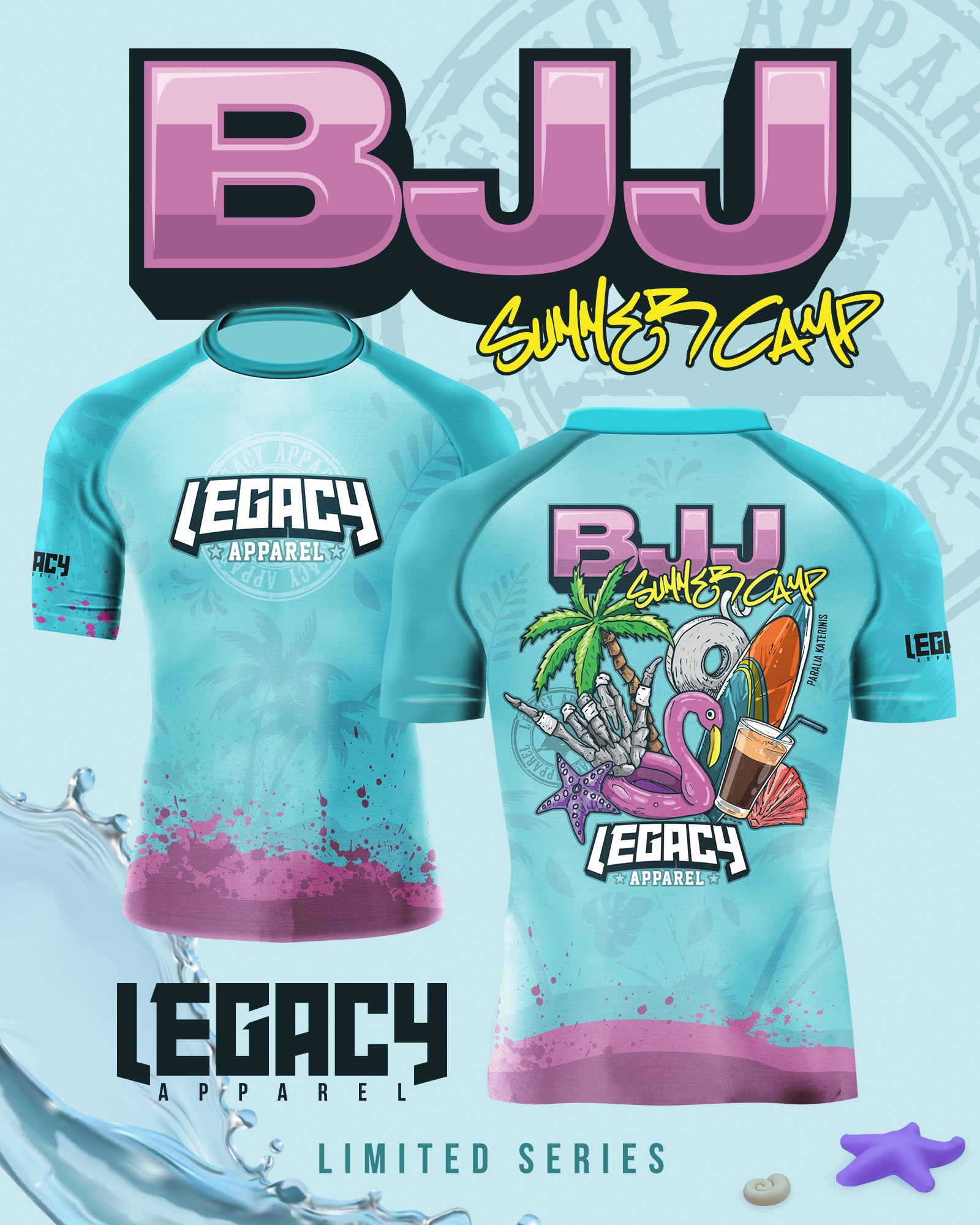 Rashguard Summer Camp - Limited Edition