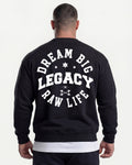 Crew Neck Φούτερ Μάυρο - Dream Big
