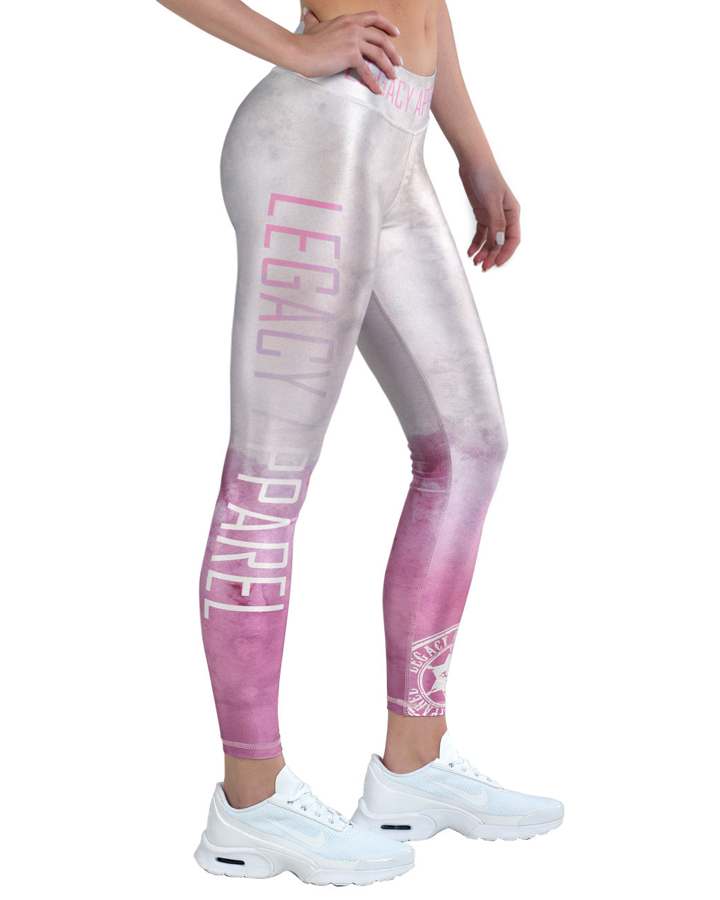 Γυναικείο Αθλητικό Κολάν Pastel Pink