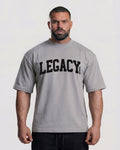 Μπλούζα Oversized Varsity Grey