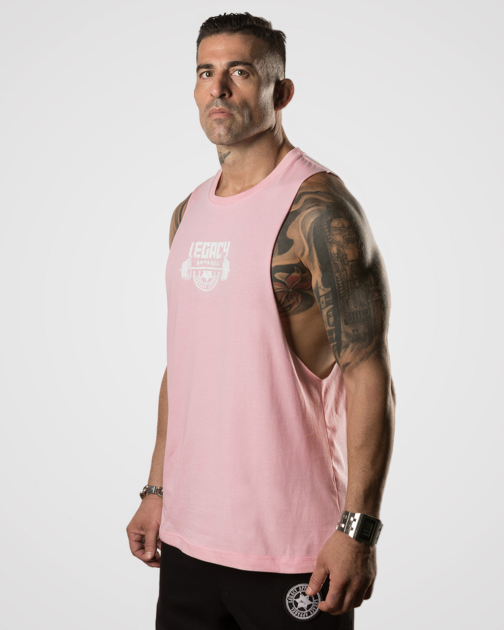 Ανδρική Αμάνικη Lift Pink