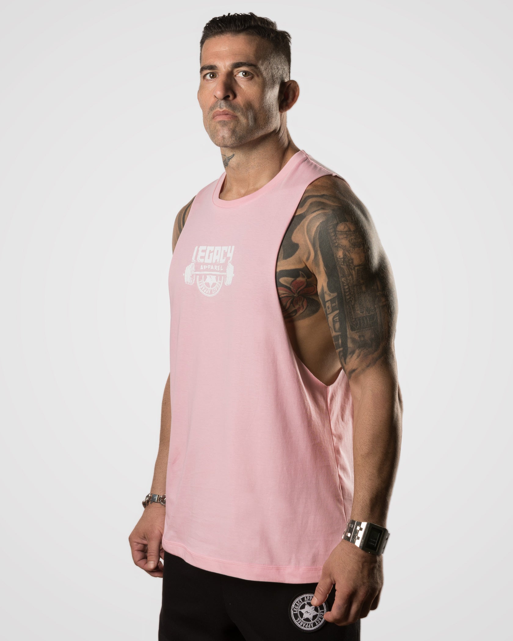 Ανδρική Αμάνικη Lift Pink