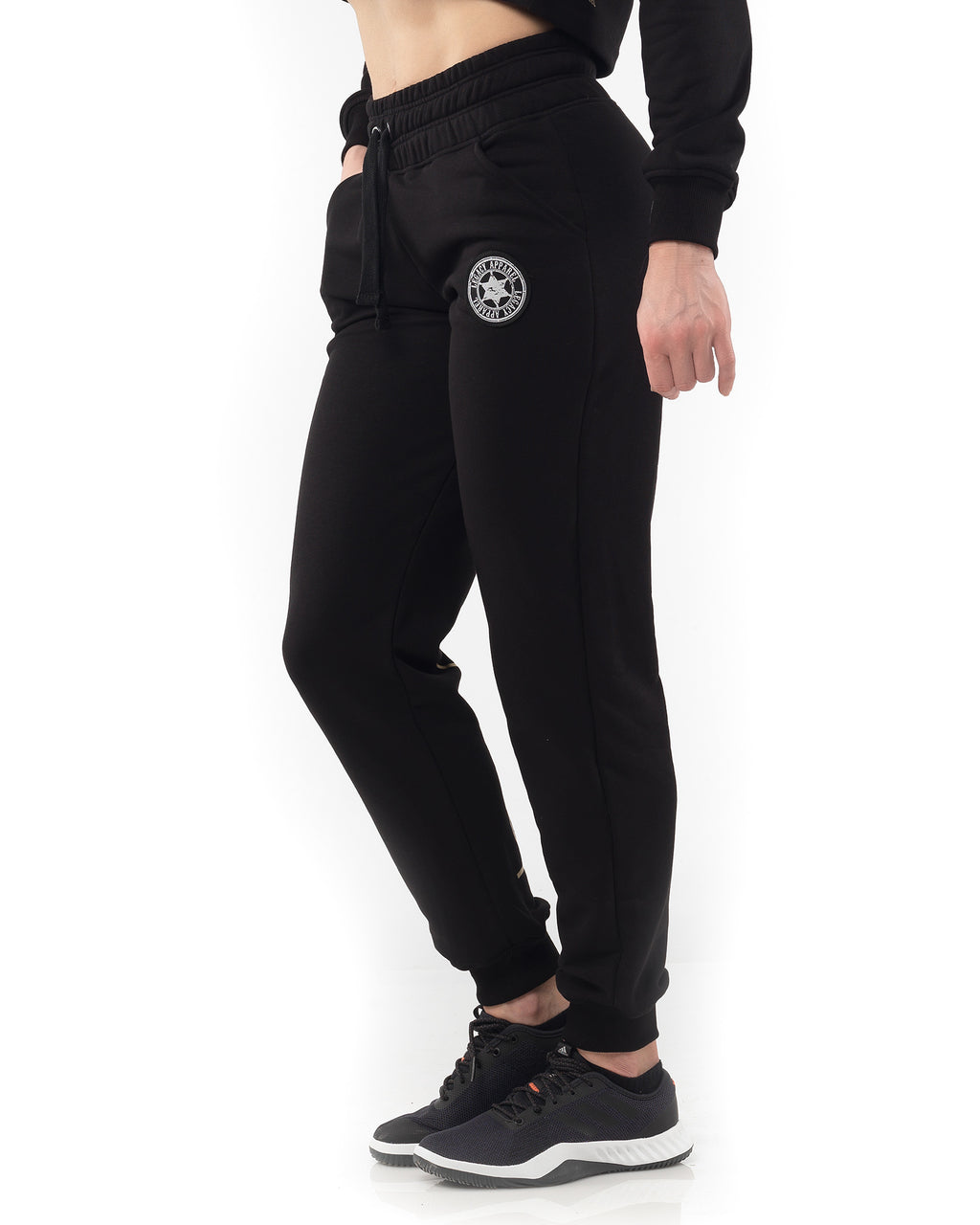 Γυναικεία Φόρμα Μαύρη - Χρυσό