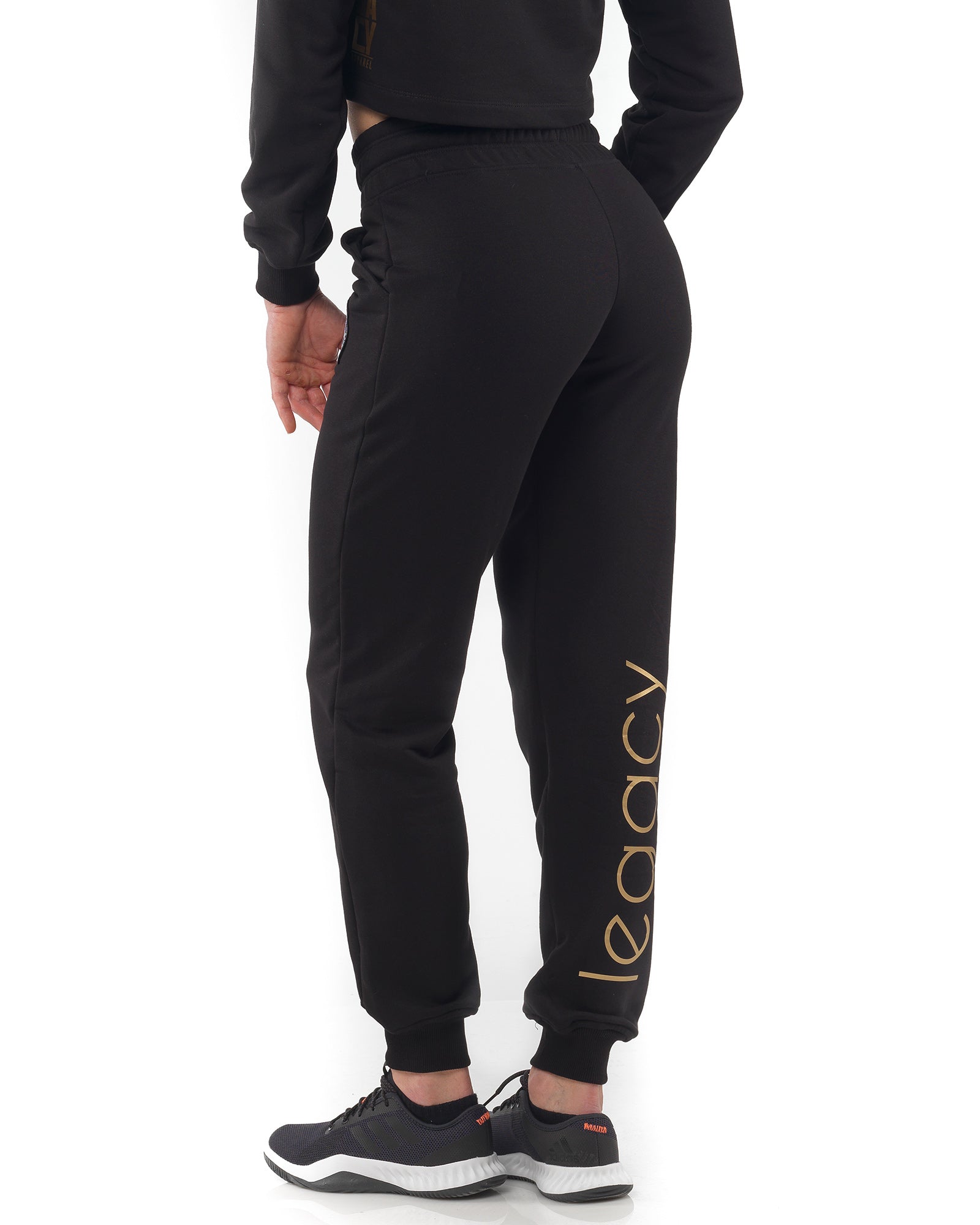 Γυναικεία Φόρμα Μαύρη - Χρυσό