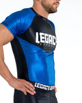 Rashguard Ranked V2 Blue