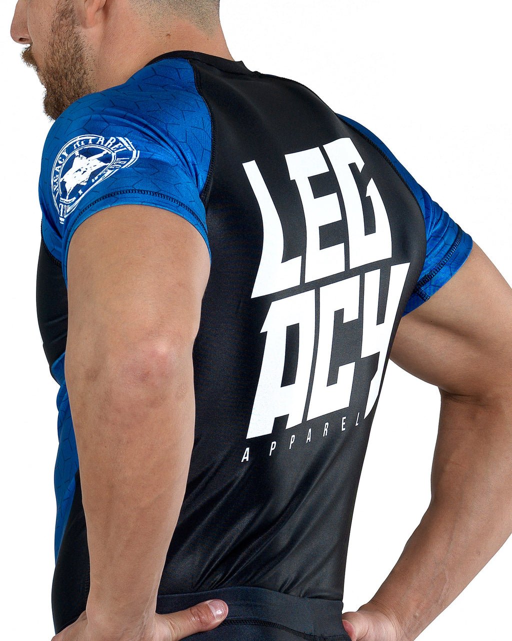 Rashguard Ranked V2 Blue