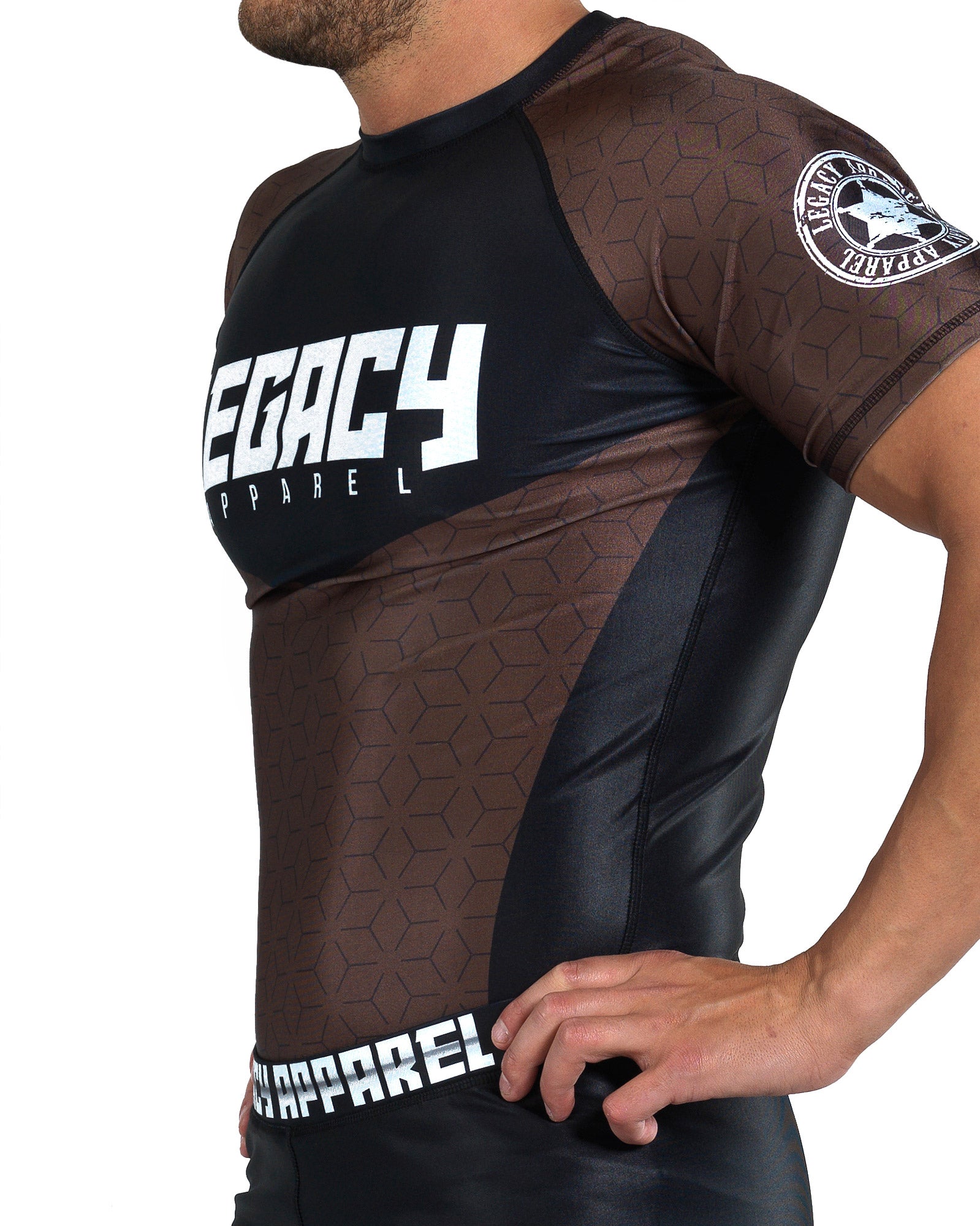 Rashguard Ranked V2 Brown