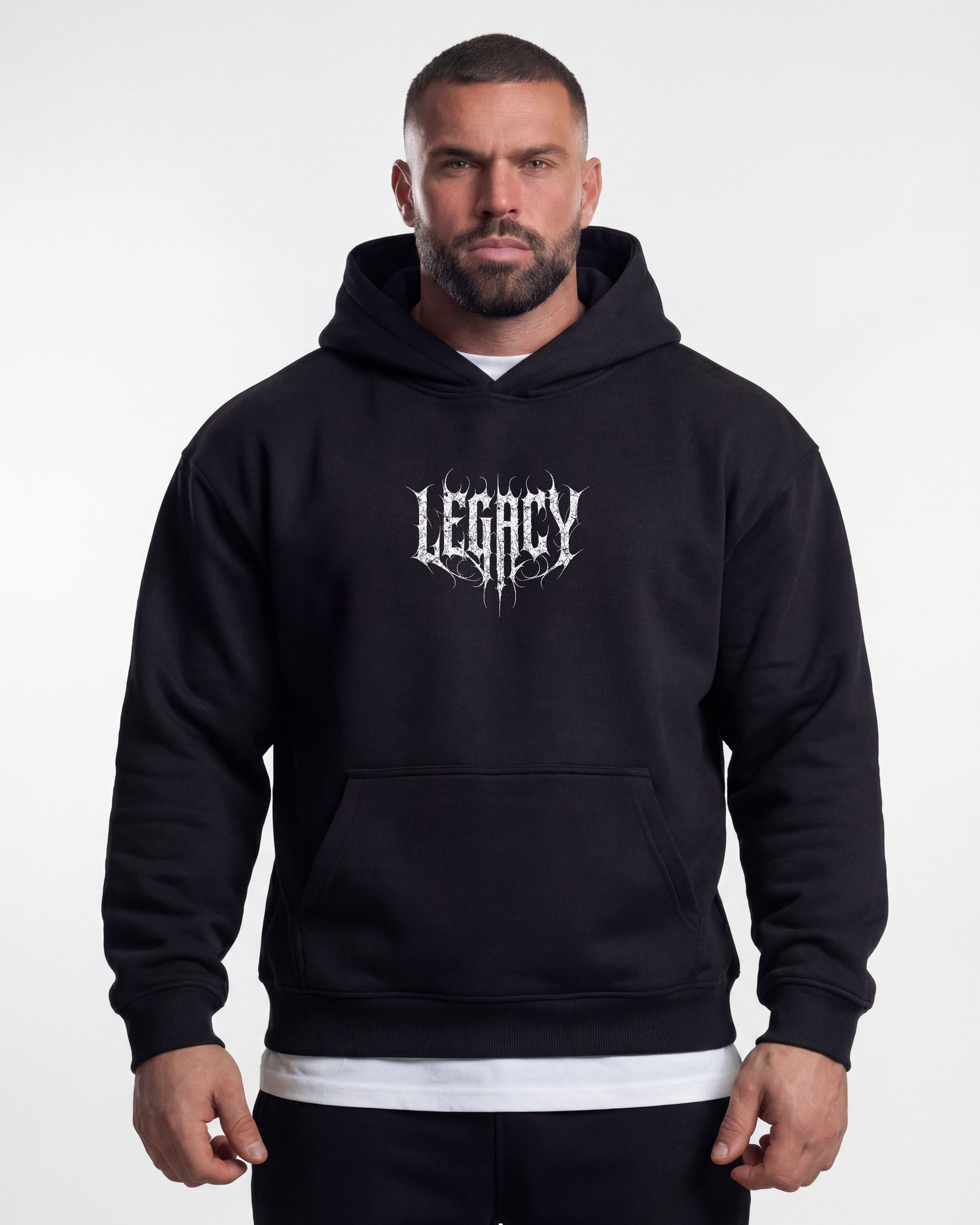 Hoodie ΜΑΥΡΟ Chaos