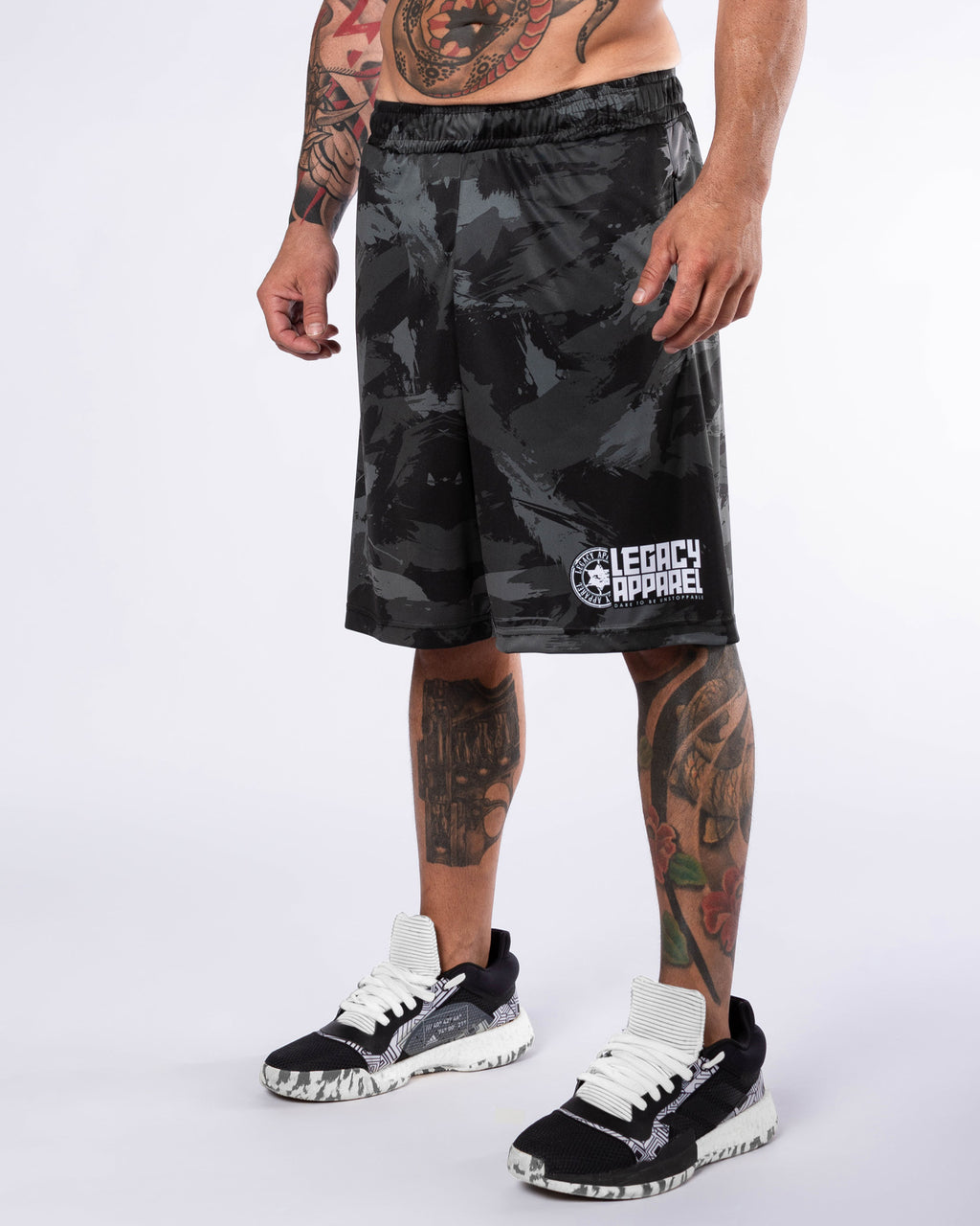 Drytech Shorts - Camo Black