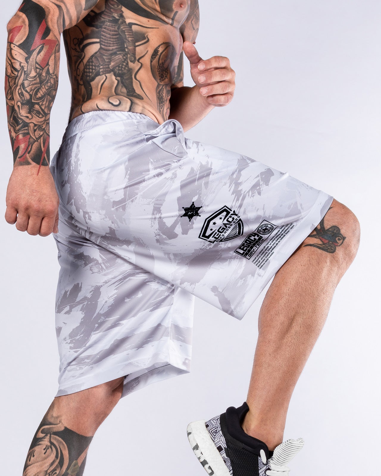 Drytech Shorts - Camo White