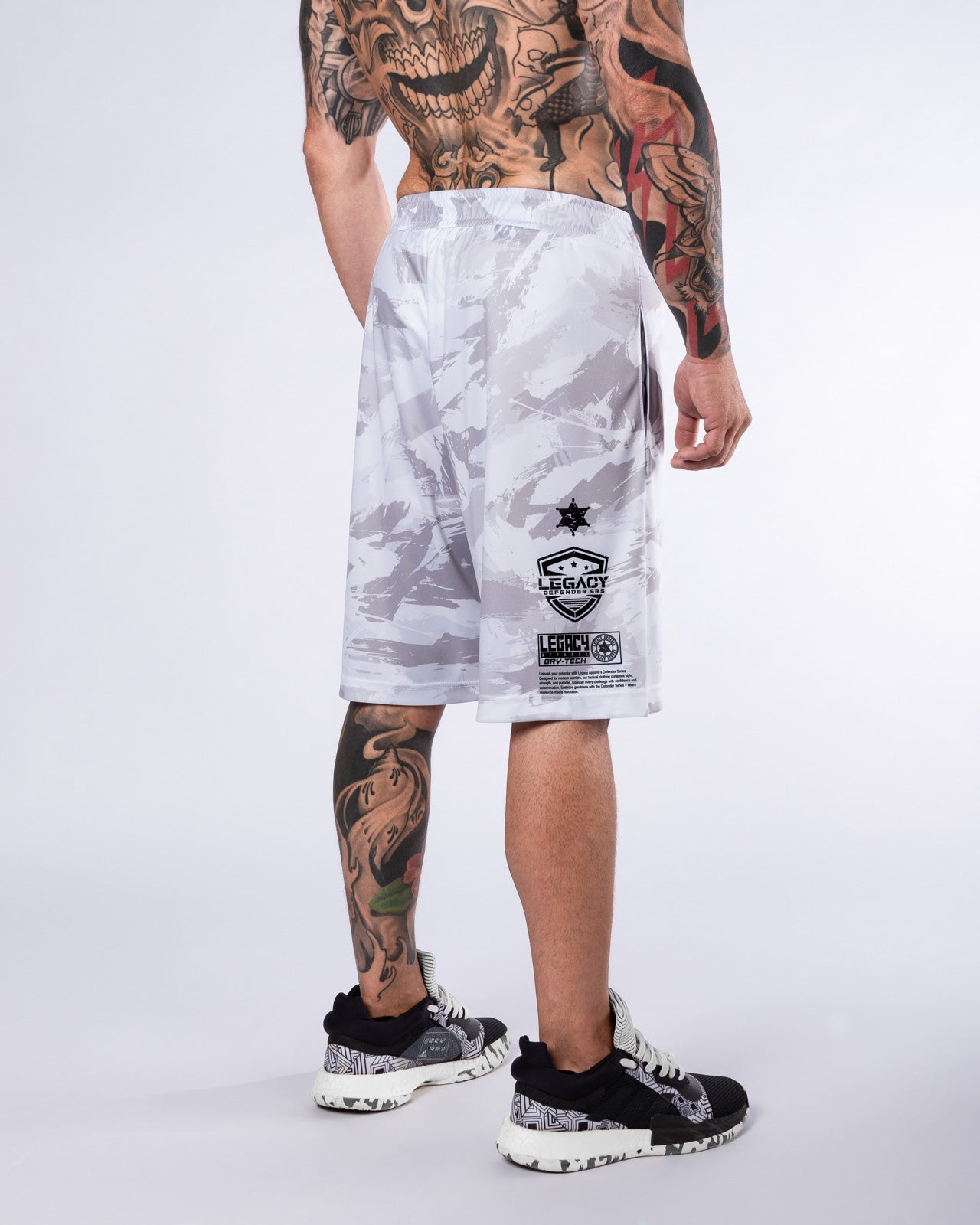 Drytech Shorts - Camo White