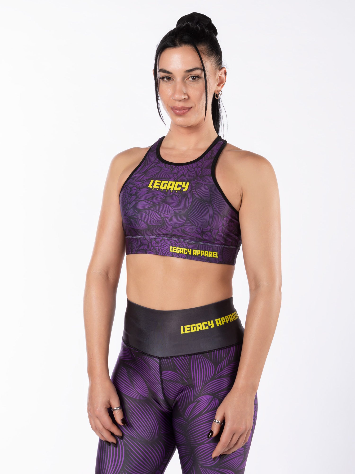 Αθλητικό Μπουστάκι PRO - Blossom Μωβ