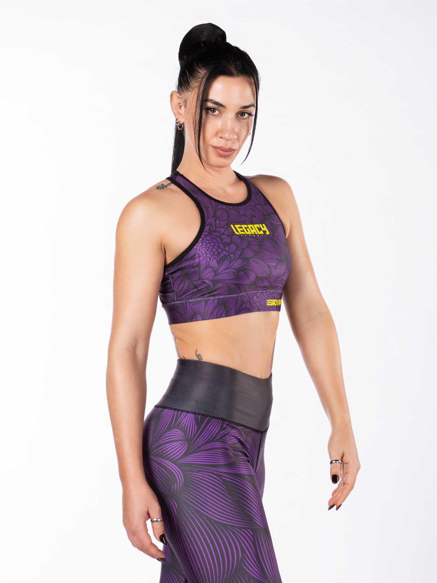 Αθλητικό Μπουστάκι PRO - Blossom Μωβ