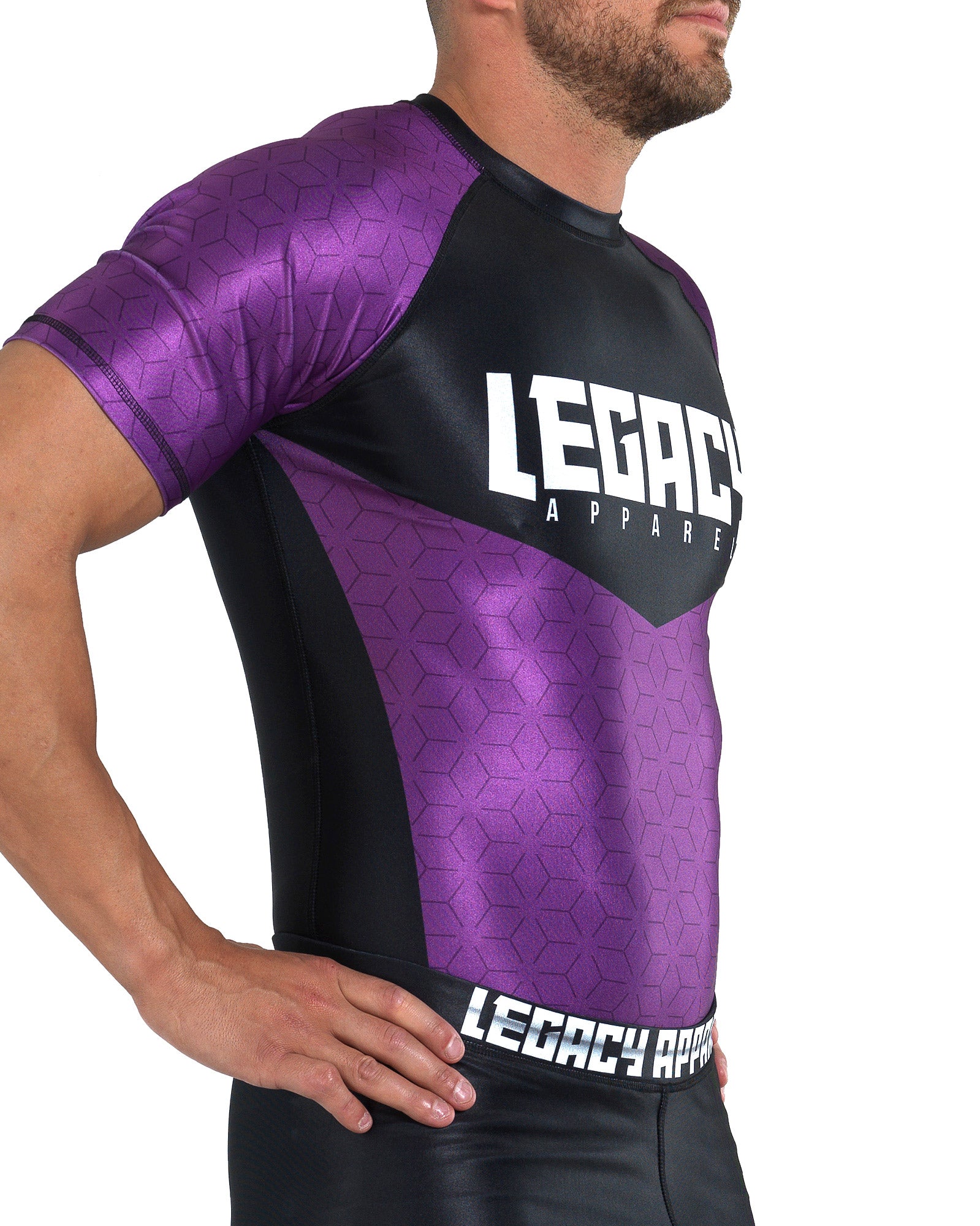 Rashguard Ranked V2 Purple