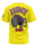 T-Shirt Drytech "Barriers Crusher" Κίτρινο [pre order]