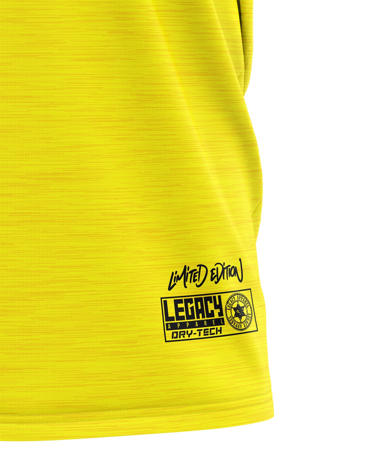 T-Shirt Drytech "Barriers Crusher" Κίτρινο [pre order]