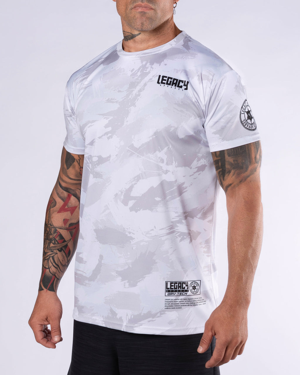 Μπλούζα DryTech Defender™ - Camo White
