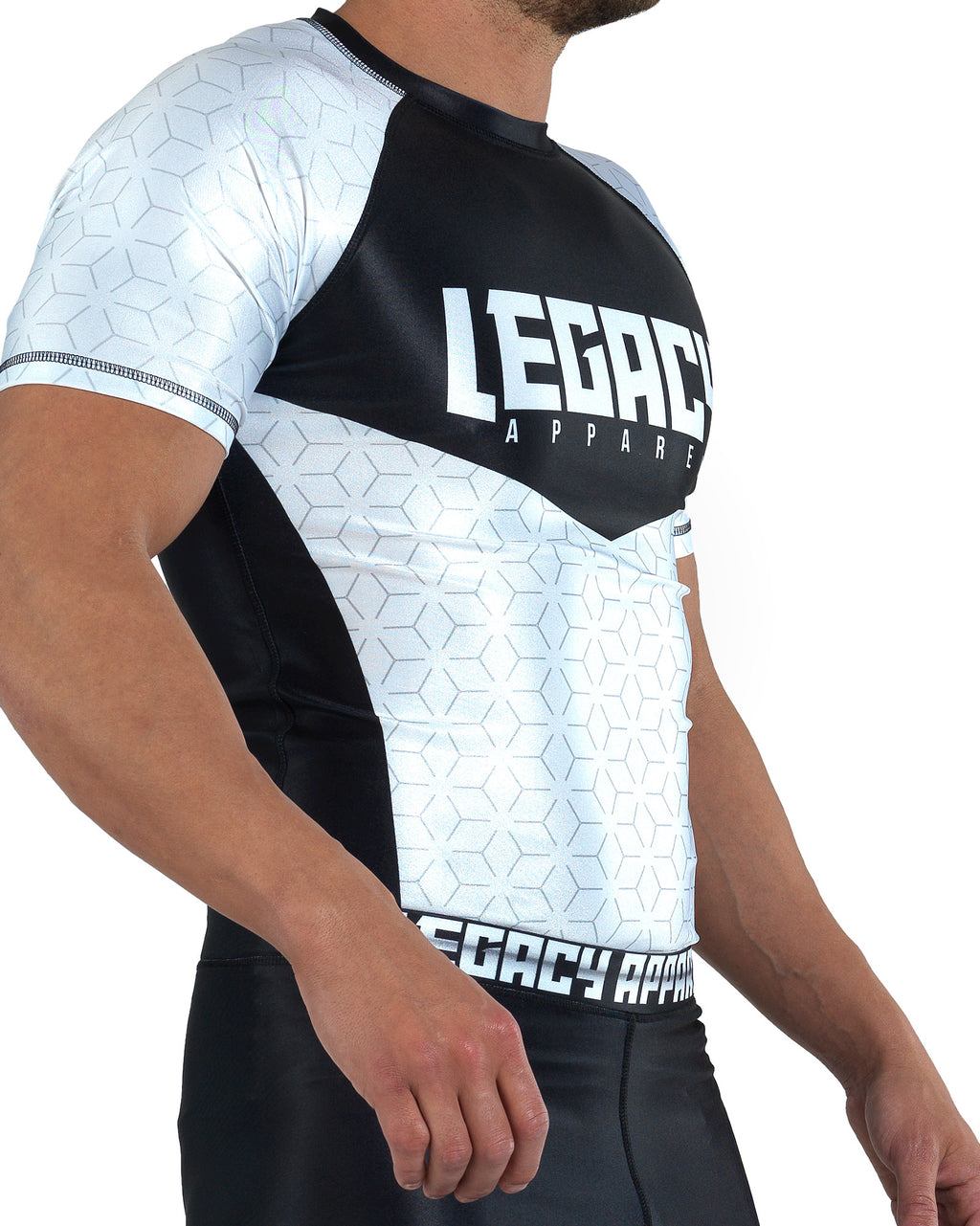 Rashguard Ranked V2 White