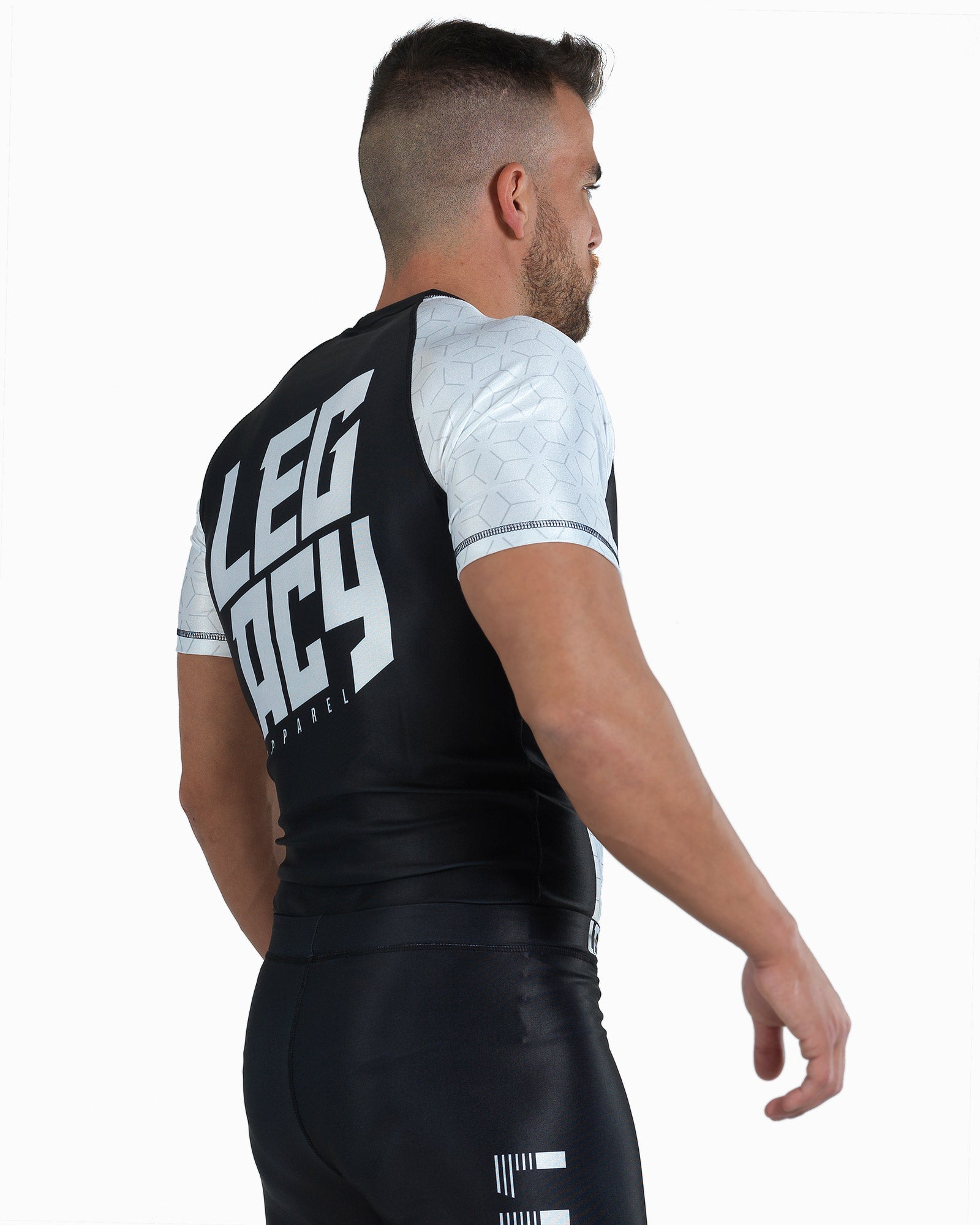 Rashguard Ranked V2 White