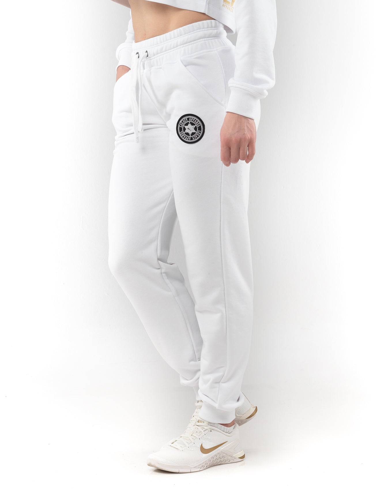 Γυναικεία Φόρμα Λευκό - Χρυσό